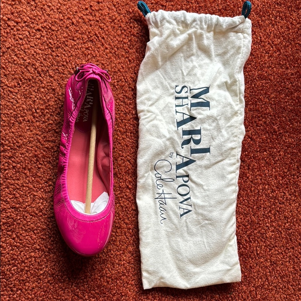 Cole Haan Maria Sharapova Pink Ballet Flats